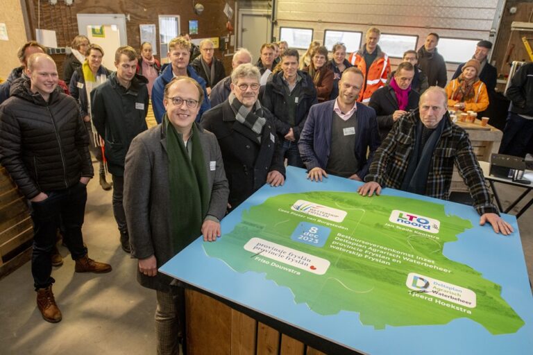 Provincie Fryslân, Wetterskip Fryslân en LTO Noord ondertekenden een nieuwe samenwerkingsovereenkomst Deltaplan Agrarisch Waterbeheer