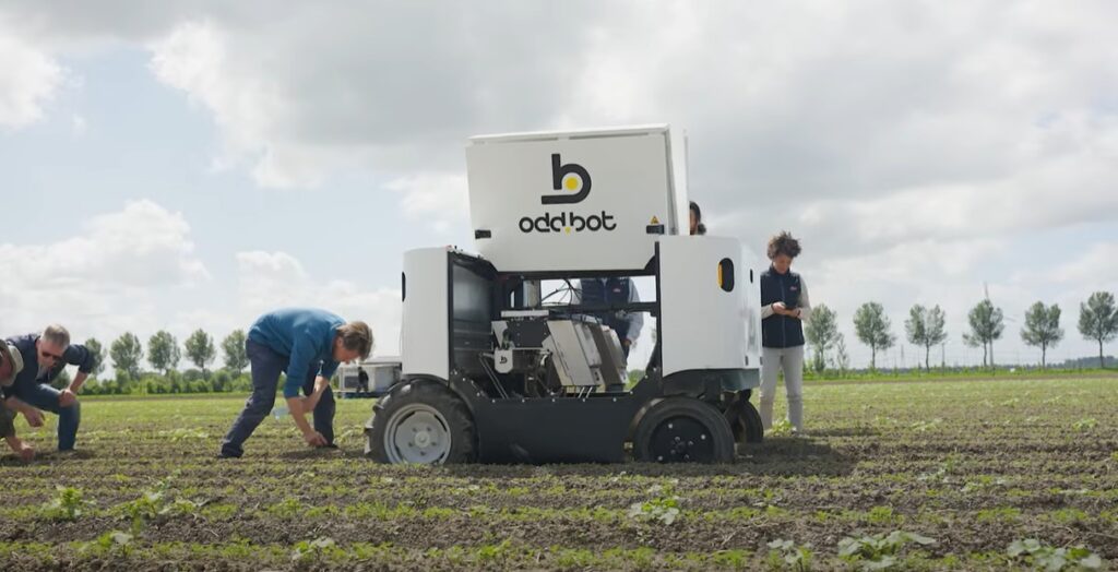 Robot Odd Bot neemt wiedwerk uit handen