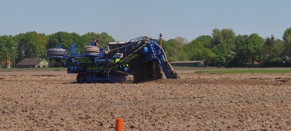 Peilgestuurde draingage aanleggen vaste planten Bart Colenbrander