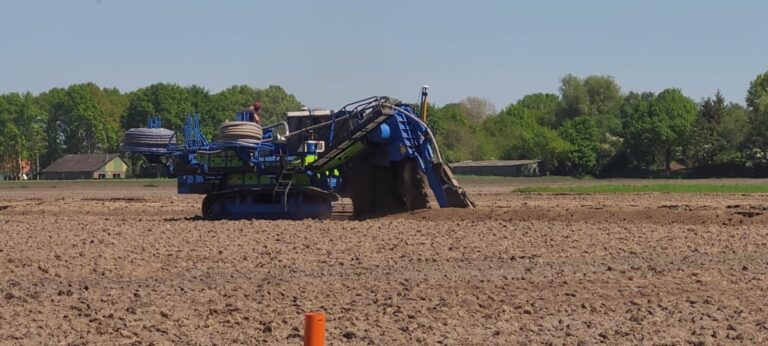 Peilgestuurde draingage aanleggen vaste planten Bart Colenbrander