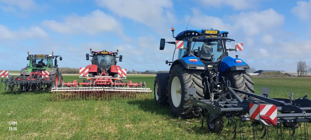 machine demo onderwerken groenbemesters