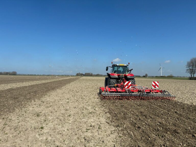 Onkruid bestrijden met Guttlermachine