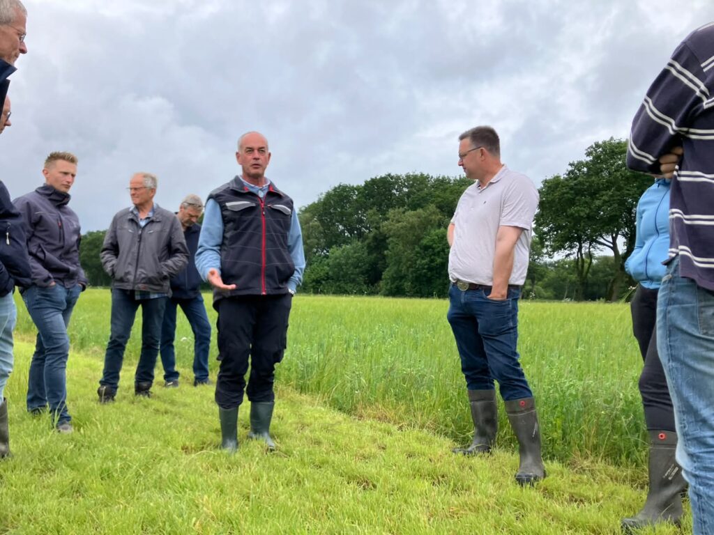 bijeenkomst op het veld